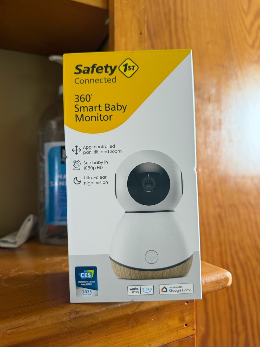 Safety 1st Connected 360° Smart Baby Monitor - White
